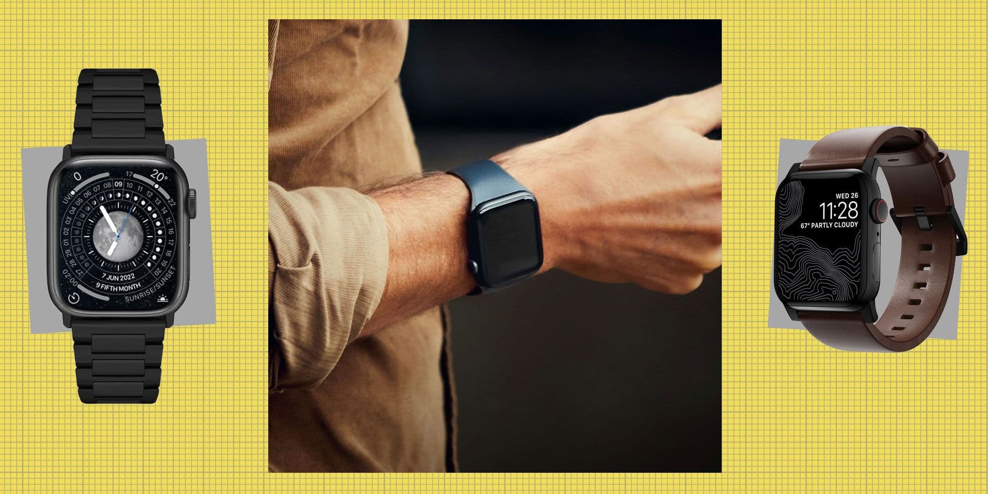 The 13 Best Apple Watch Bands for Men, Tested by Tech Editors