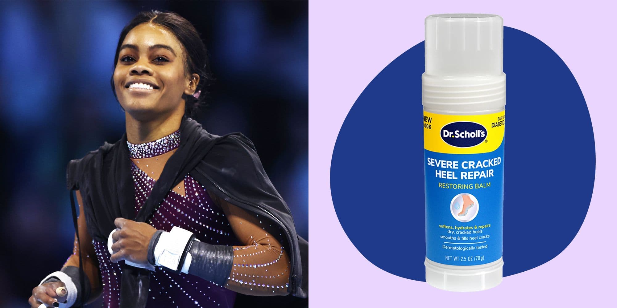 The $7 Product Gabby Douglas Uses To Heal Her Feet
