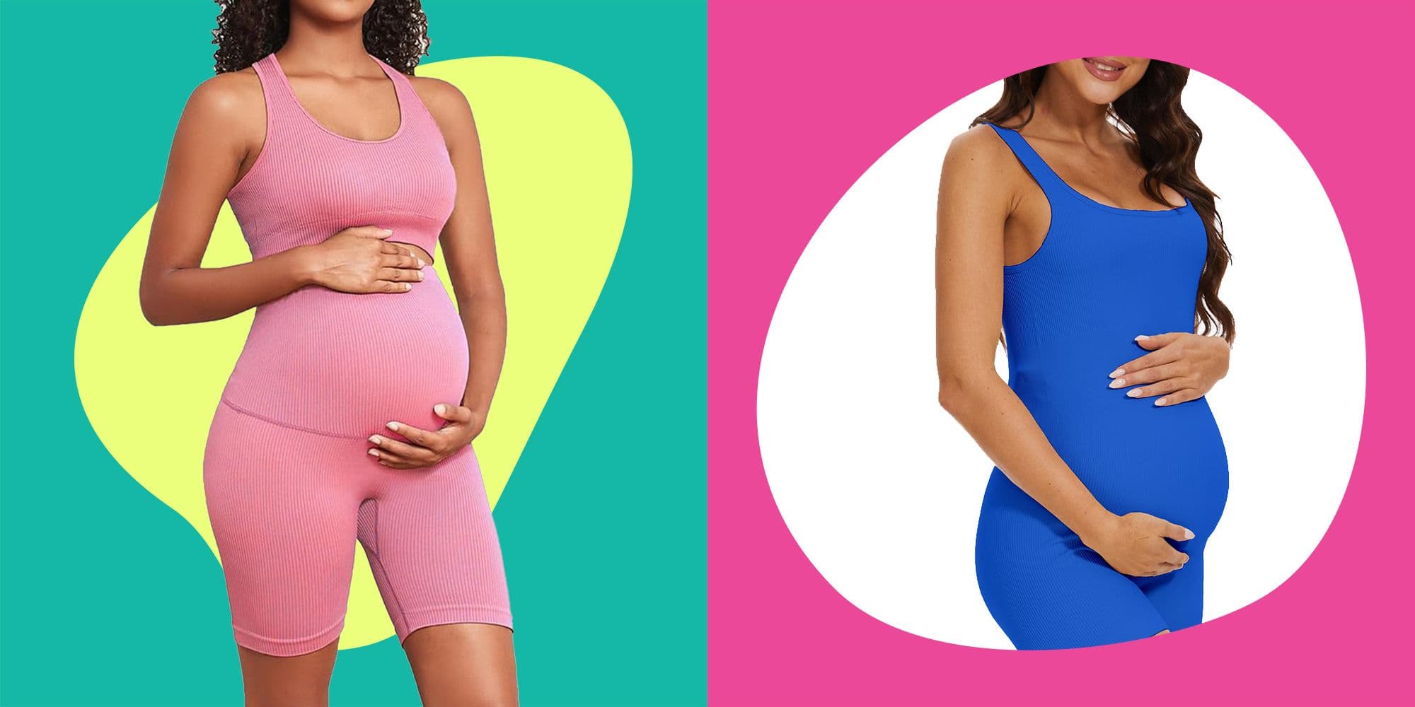 These Cute Summer Maternity Workout Clothes From Amazon Are All Under $50