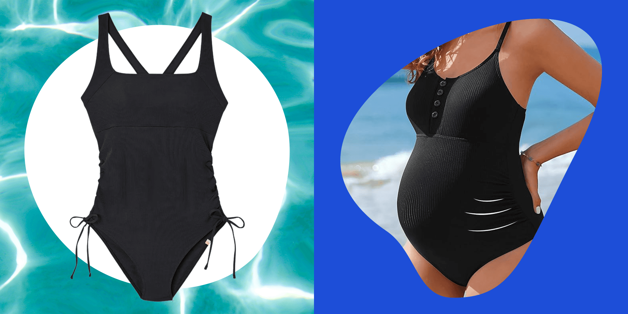 The 15 Best Maternity Swimsuits Of 2024 To Support Your Growing Belly