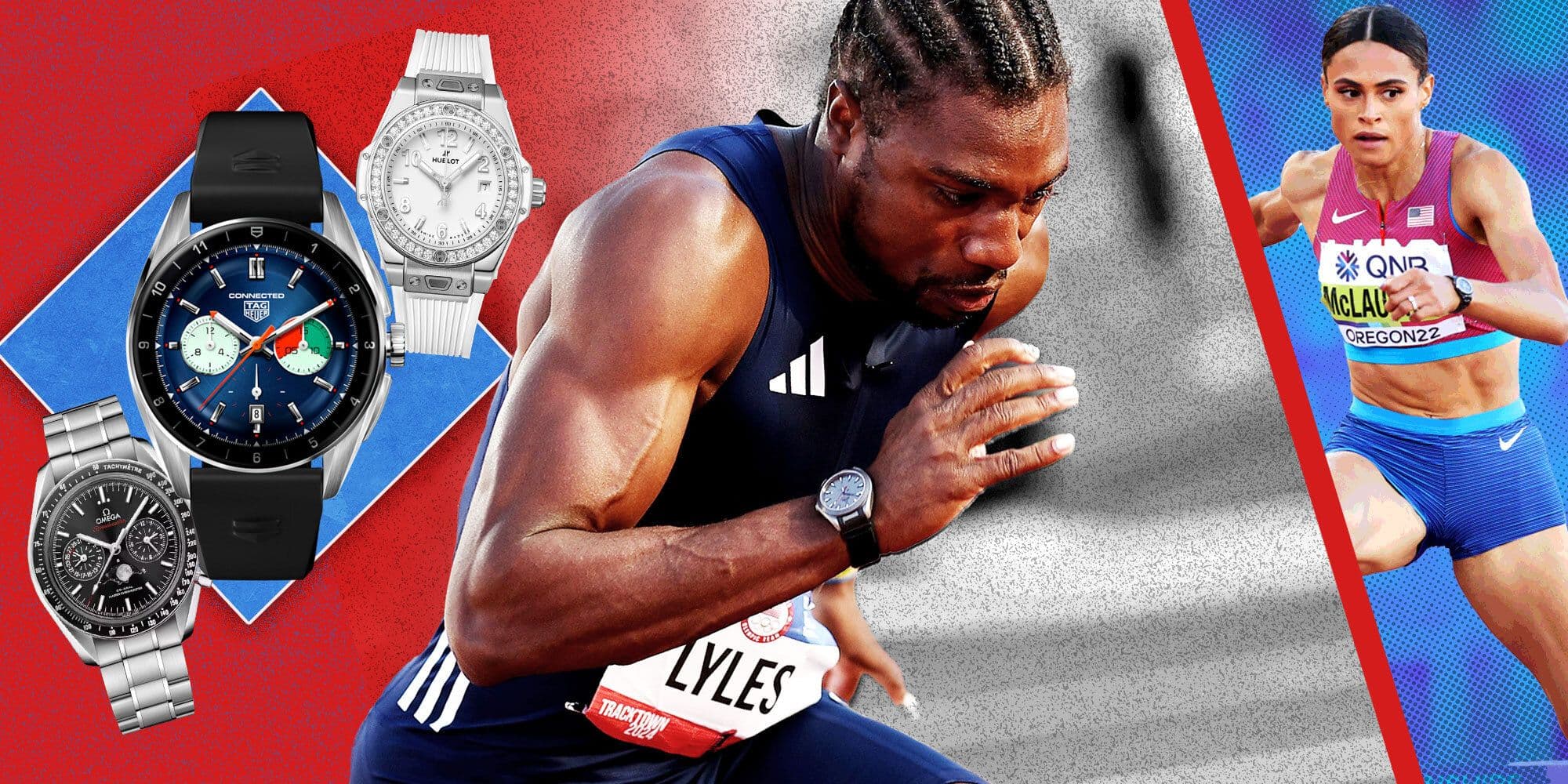 Why Olympic Runners Are Wearing Luxury Watches on the Track