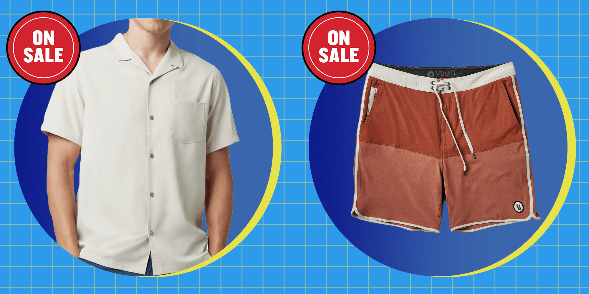 Vuori July Sale: Save up to 50% Off Workout Clothes, Swim Trunks, and Tank Tops