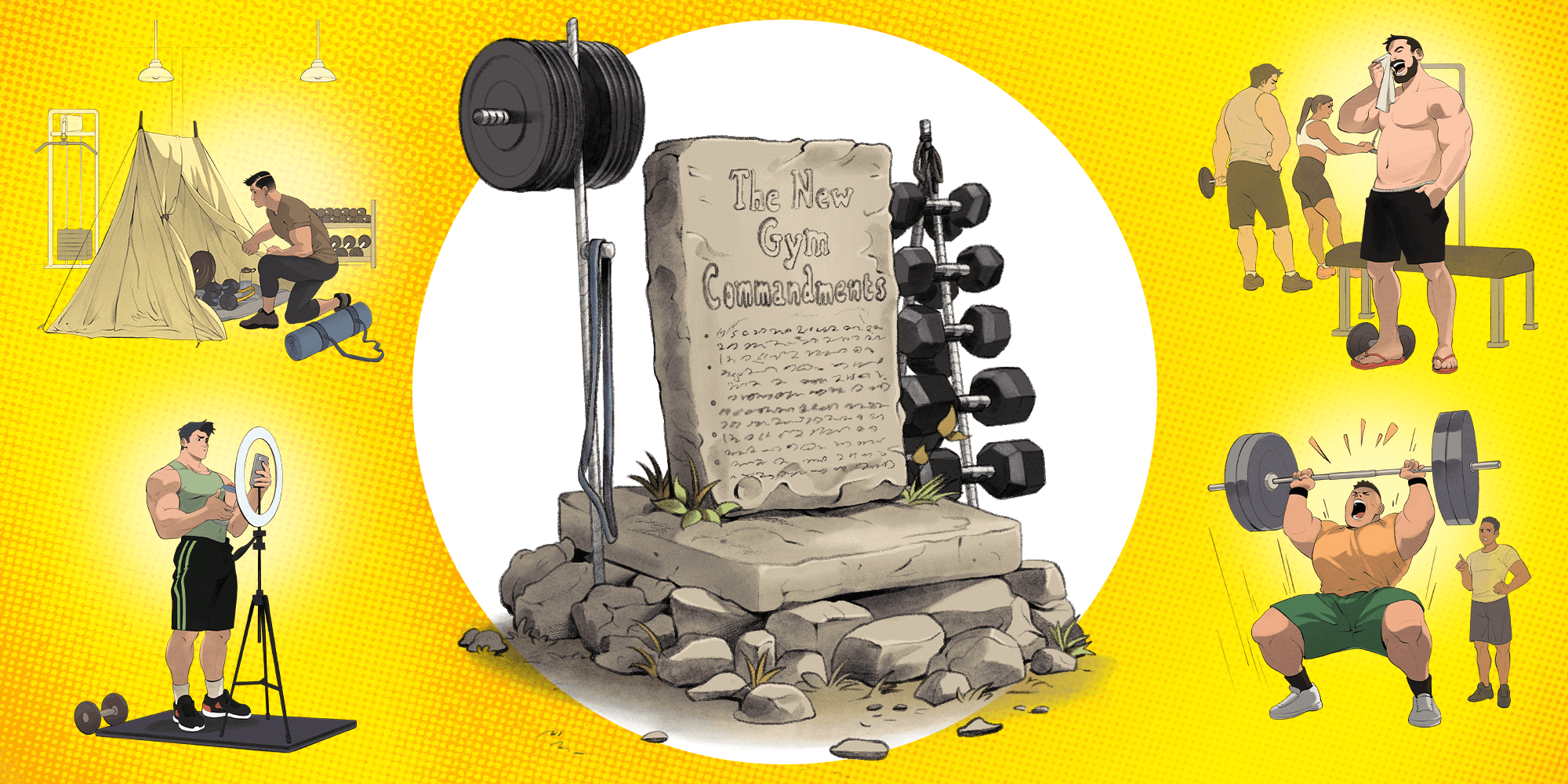 The Men's Health New Gym Commandments