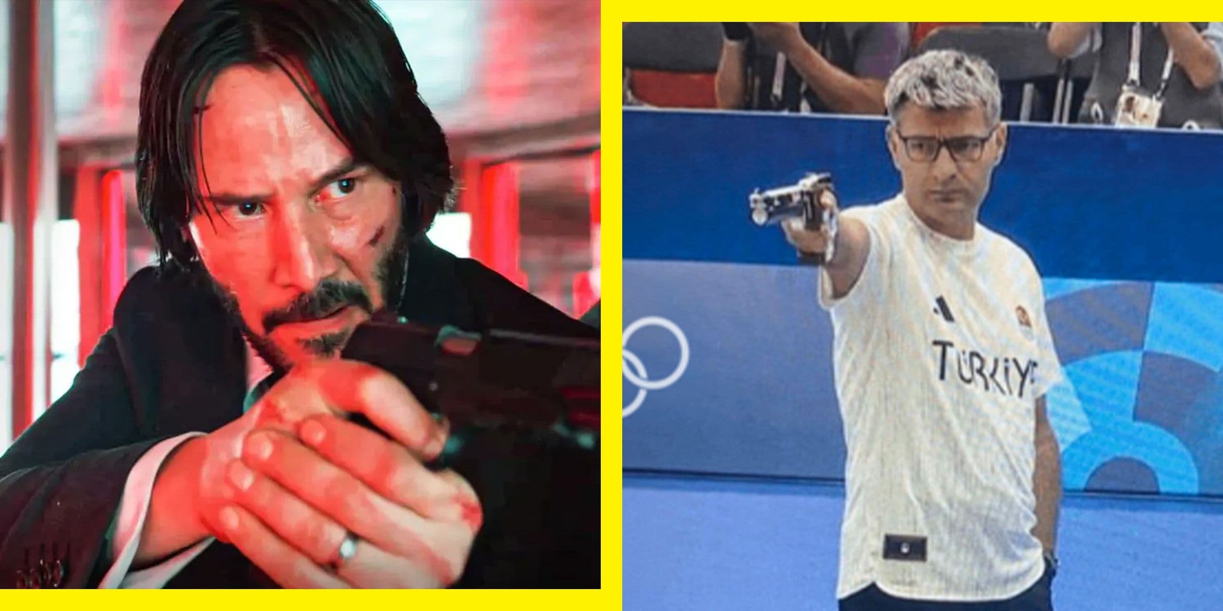 People Are Calling 2024 Olympics Turkish Sharpshooter Yusuf Dikec 'The Real John Wick'