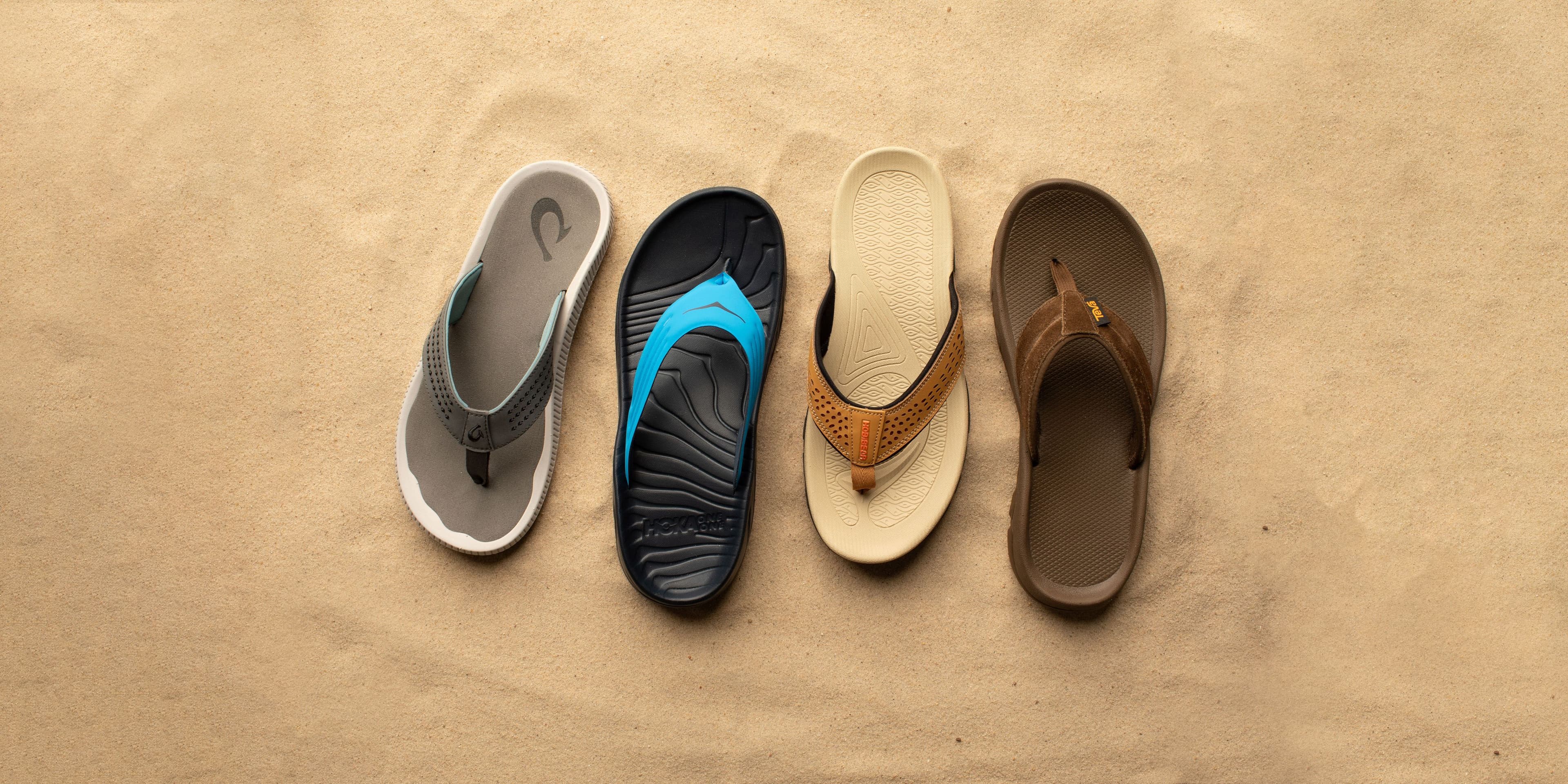 The 9 Best Men's Flip-Flops with Arch Support, Reviewed by Podiatrists