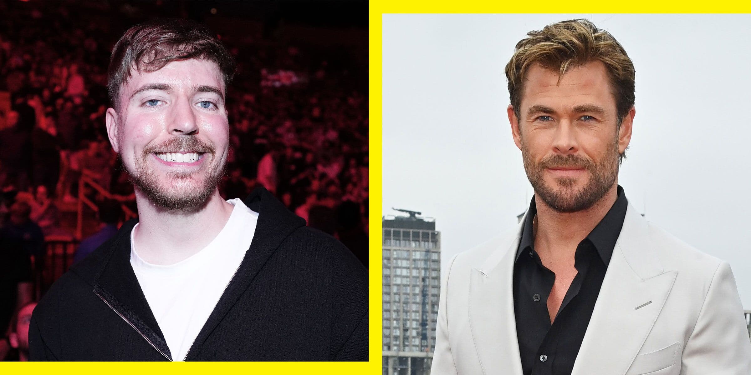 Watch Chris Hemsworth Put YouTube Star MrBeast Through a Vicious Circuit Workout