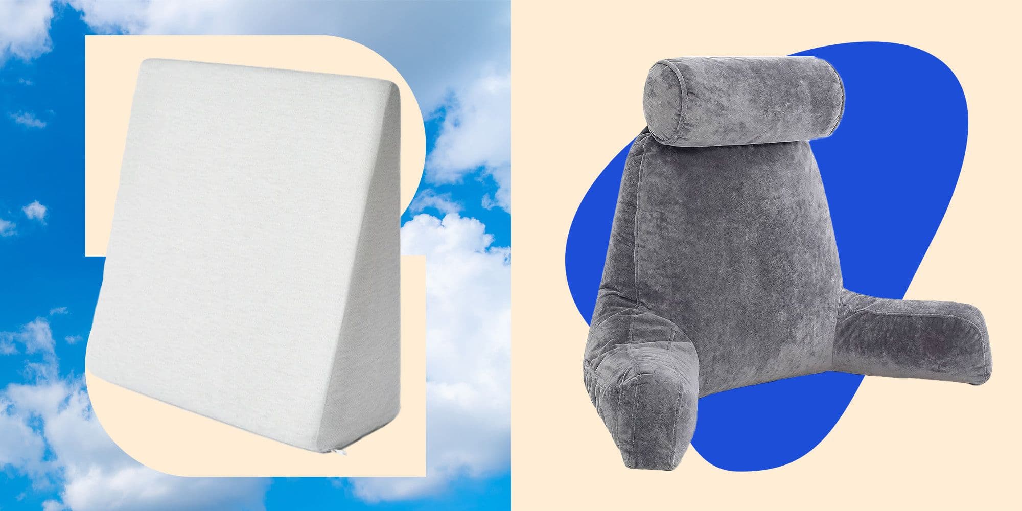 8 Best Pillows For Sitting Up In Bed, Tested By Lifestyle Experts