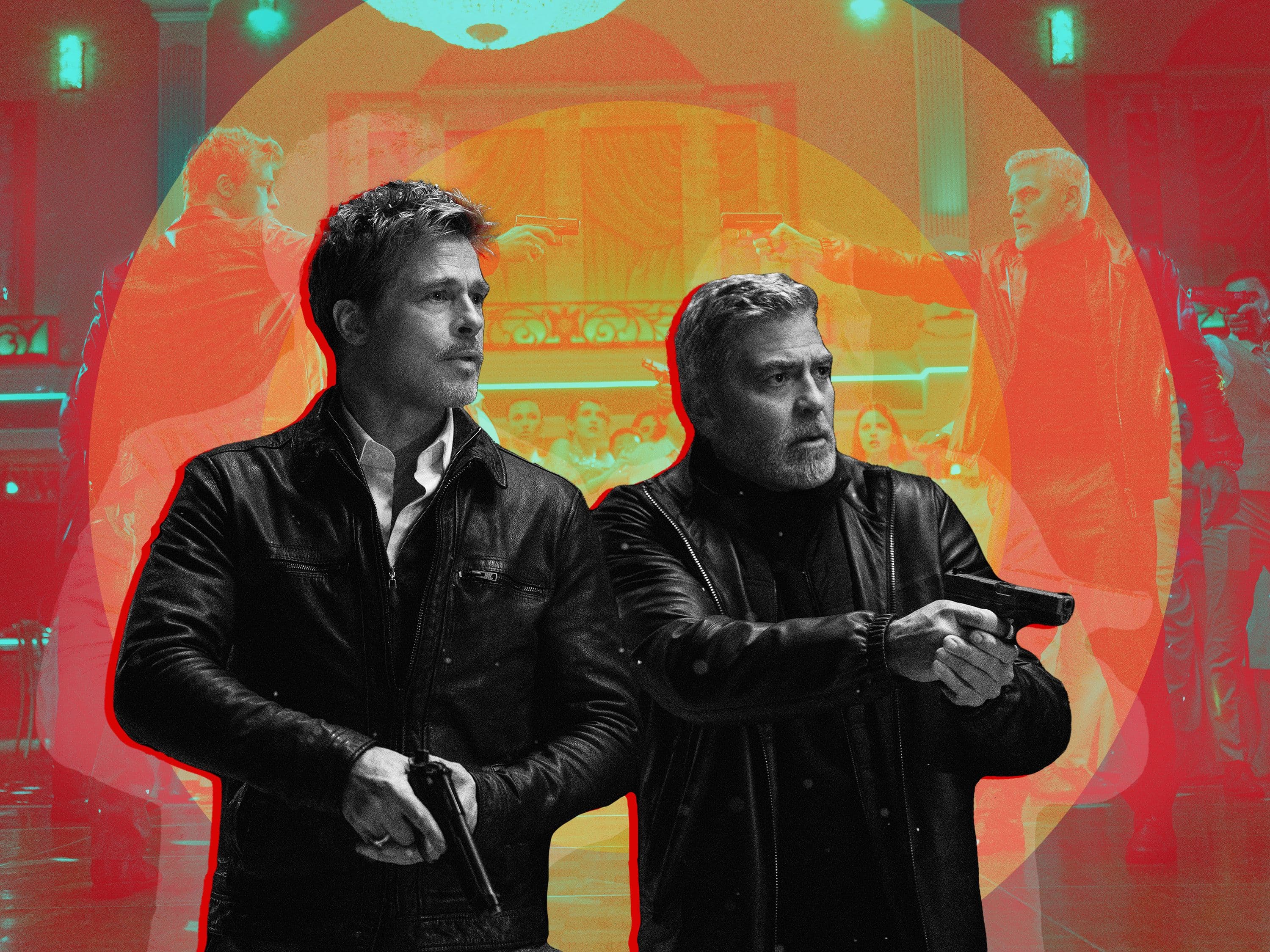 Ocean’s Eleven Made the Brad Pitt/George Clooney Bromance Timeless. Wolfs Picks It Back Up.