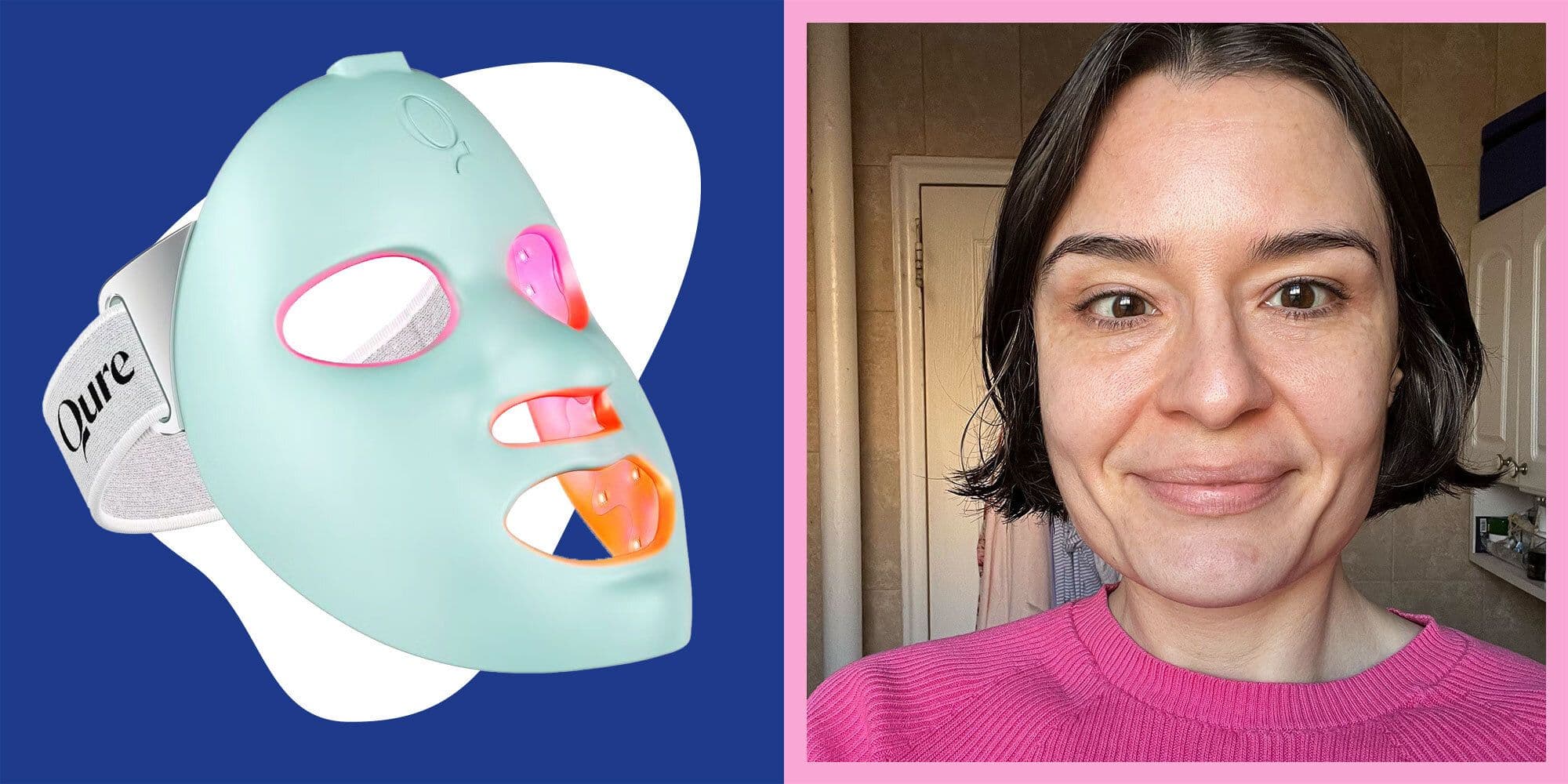 I Tried The Qure Light Therapy Mask And It Gave Me Glowier Skin In Just Three Weeks