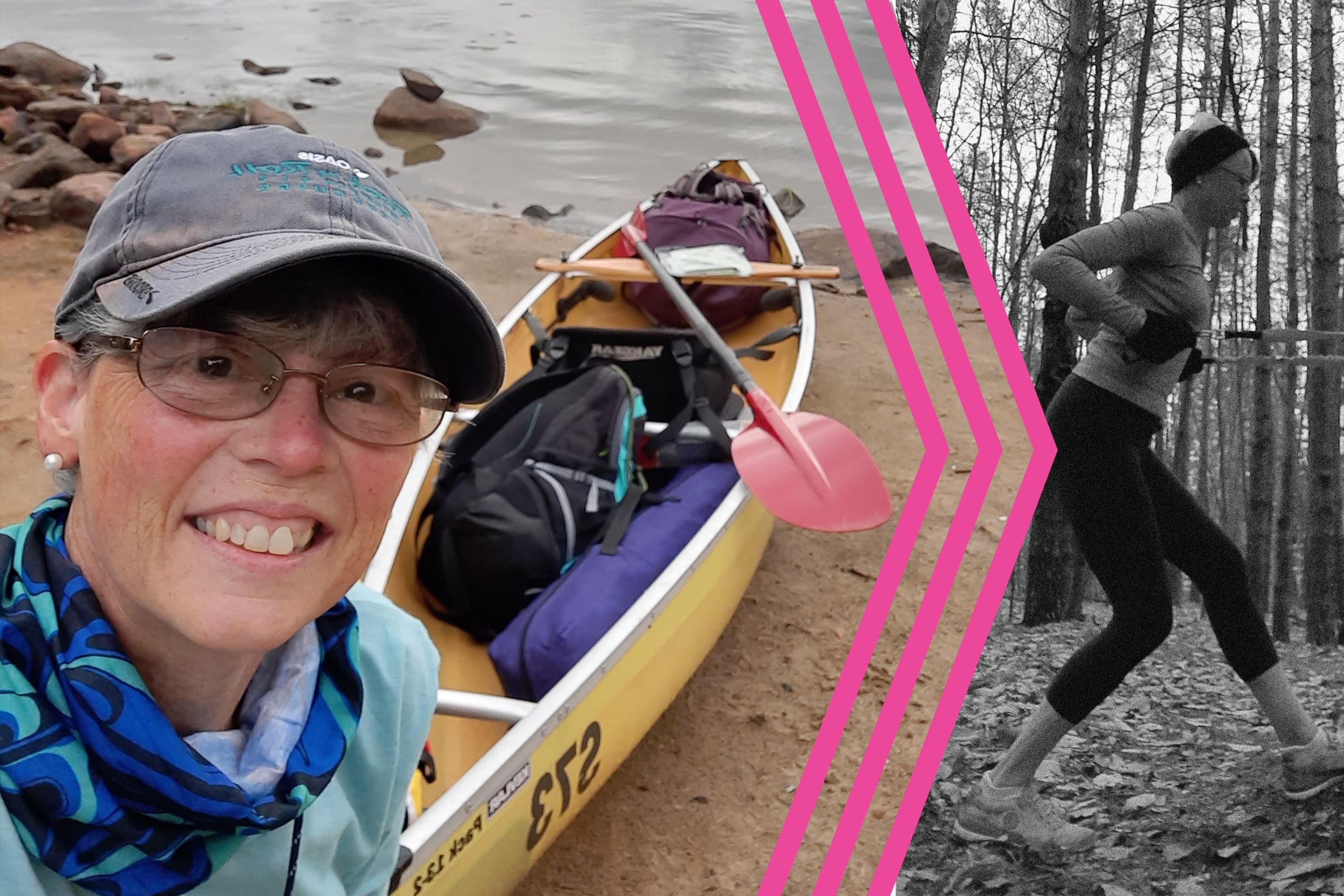 What 67-Year-Old Fitness Influencer Sheila Nollert, A.K.A. @Grandma_Moves, Learned From A Solo Four-Day Canoe Trip