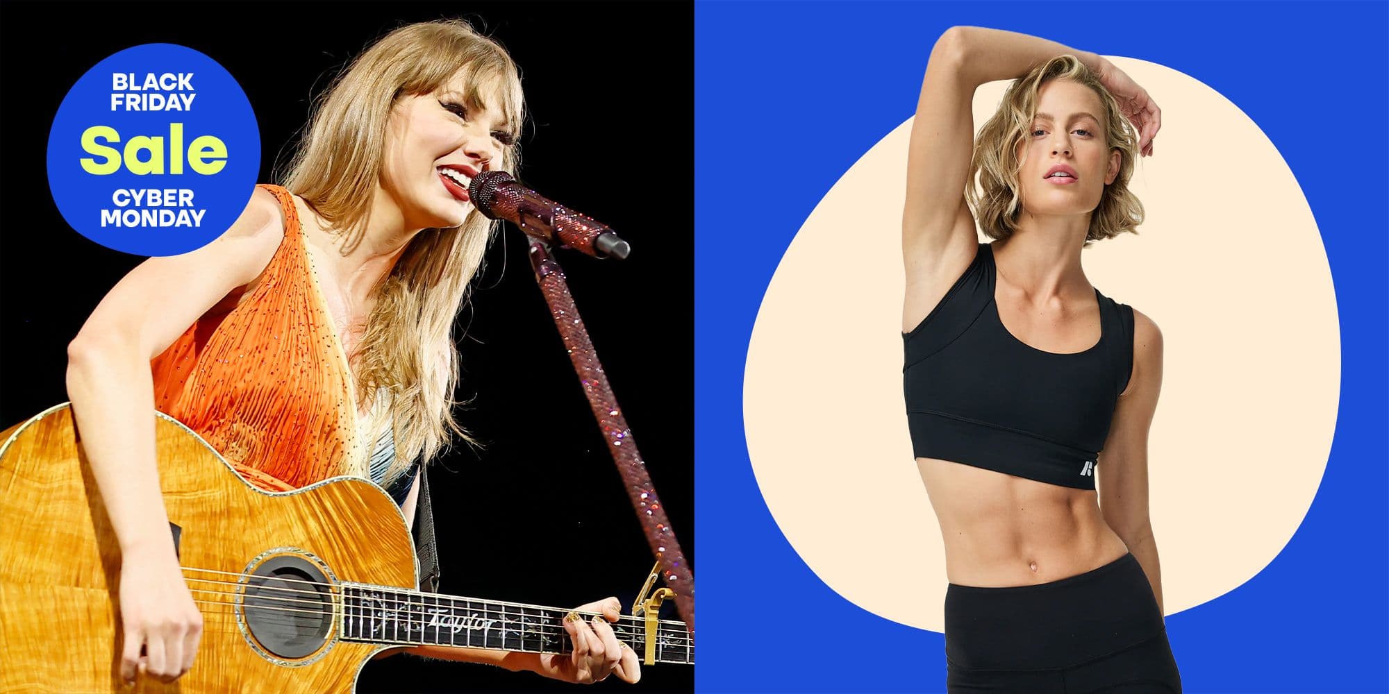 The Sports Bra That Helped Taylor Swift Train For Her Eras Tour Shows Is 25% Off For Cyber Monday