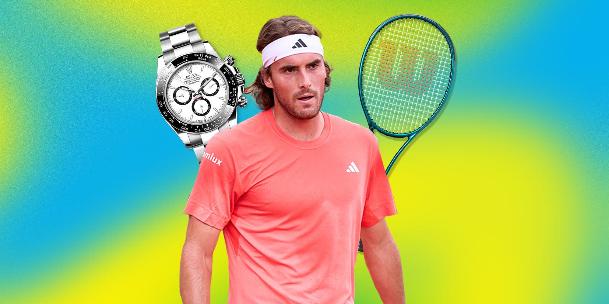 Men's Health Six Pack: Stefanos Tsitsipas's Essential Gear