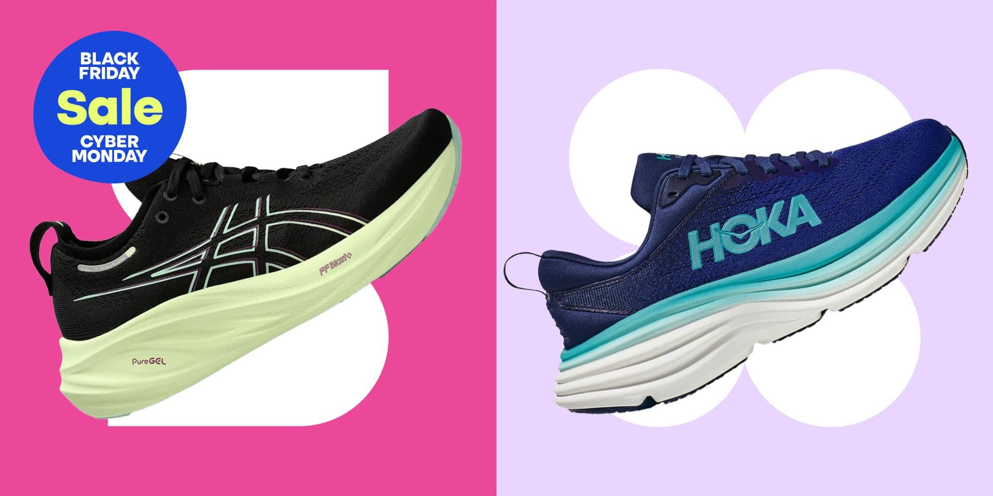 The Best Walking Shoe Cyber Monday Deals: Save On Hoka And Asics Sneakers