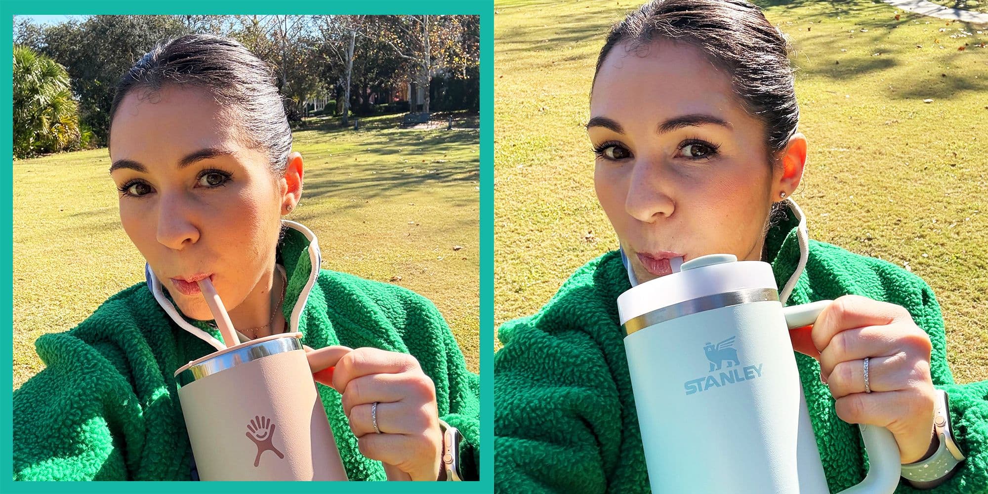 I Tested The Hydro Flask And Stanley Tumblers To See Which One Is Best. Here's My Honest Review.