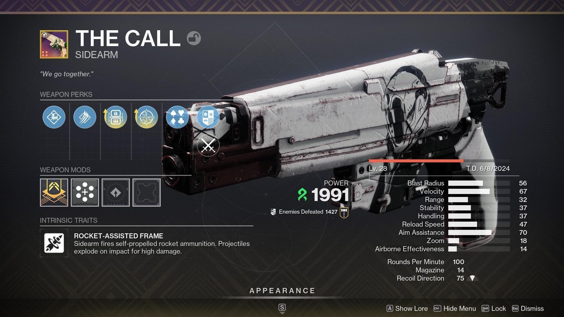 The God Rolls For The Call, The Best New ‘Destiny 2’ Legendary