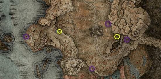 Early Scadutree Fragment And Revered Spirit Ash Location Map In ‘Elden Ring: Shadow Of The Erdtree’