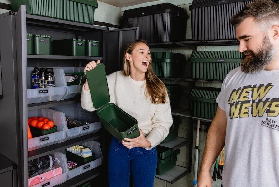 A Look Inside Jason And Kylie Kelce’s Garage