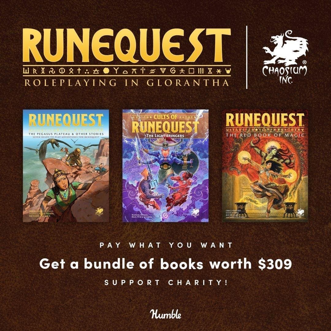 Now Is A Great Time To Get The RuneQuest Humble Bundle