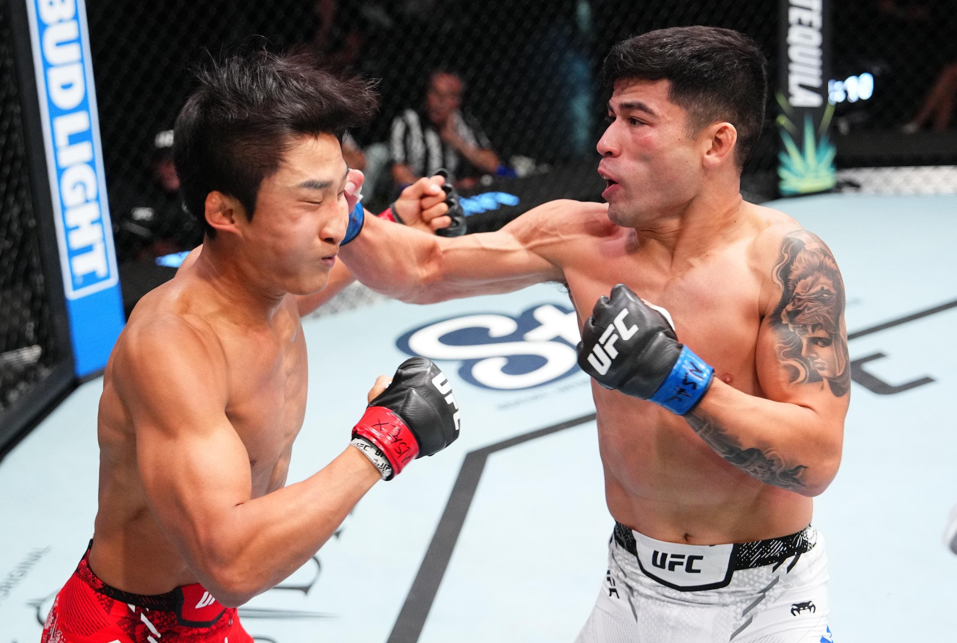 UFC Vegas 94 Results: Fighter Scores Viral KO Following 38-Punch Combo