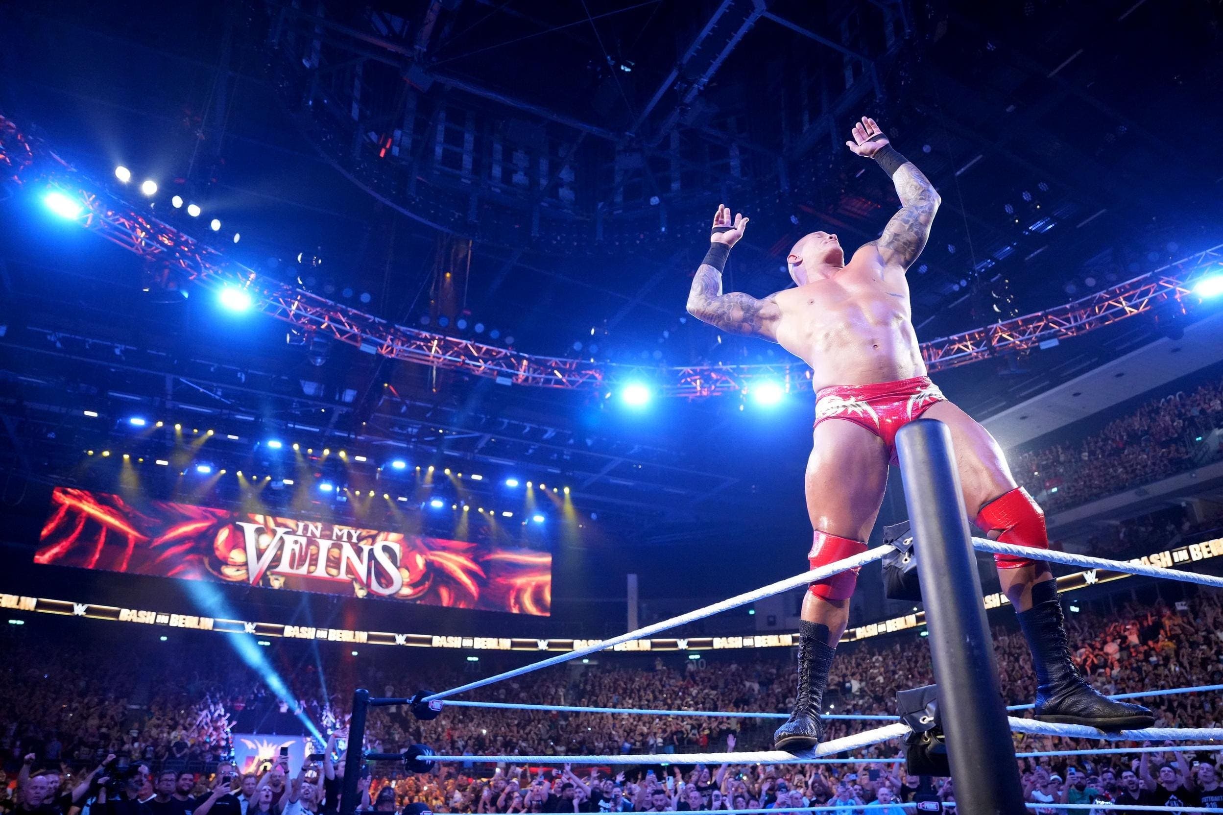 Randy Orton’s Entrance At Bash In Berlin Was An All-Timer