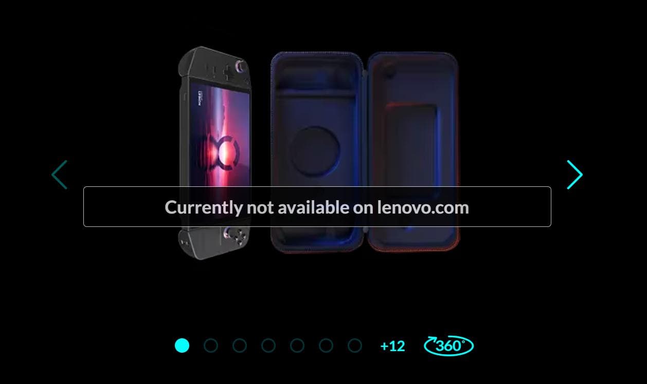 The Legion GO Suddenly Can’t Be Purchased On Lenovo Websites