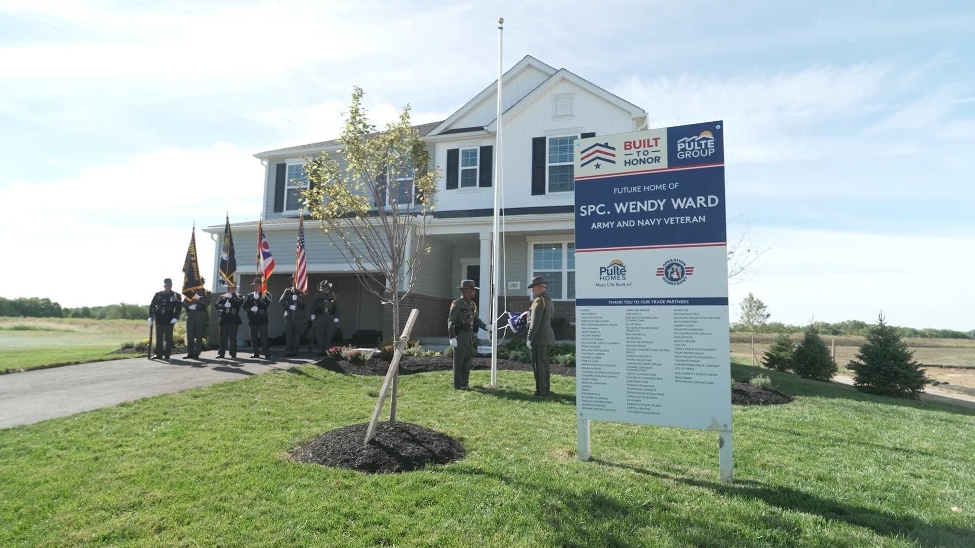 National Builder Honors Veterans With Donated Homes
