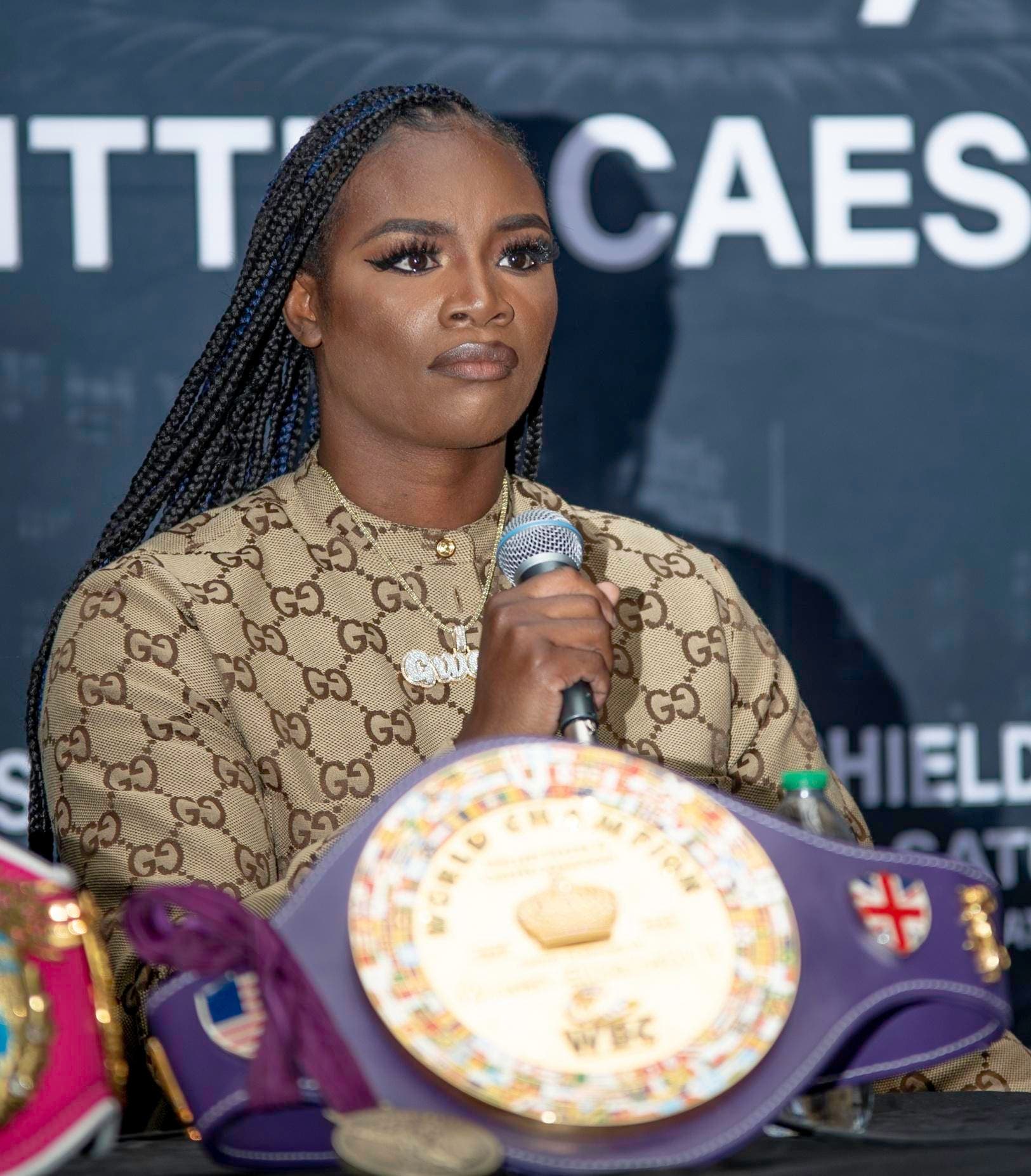 MMA Champion Issues A Savage Challenge To Claressa Shields