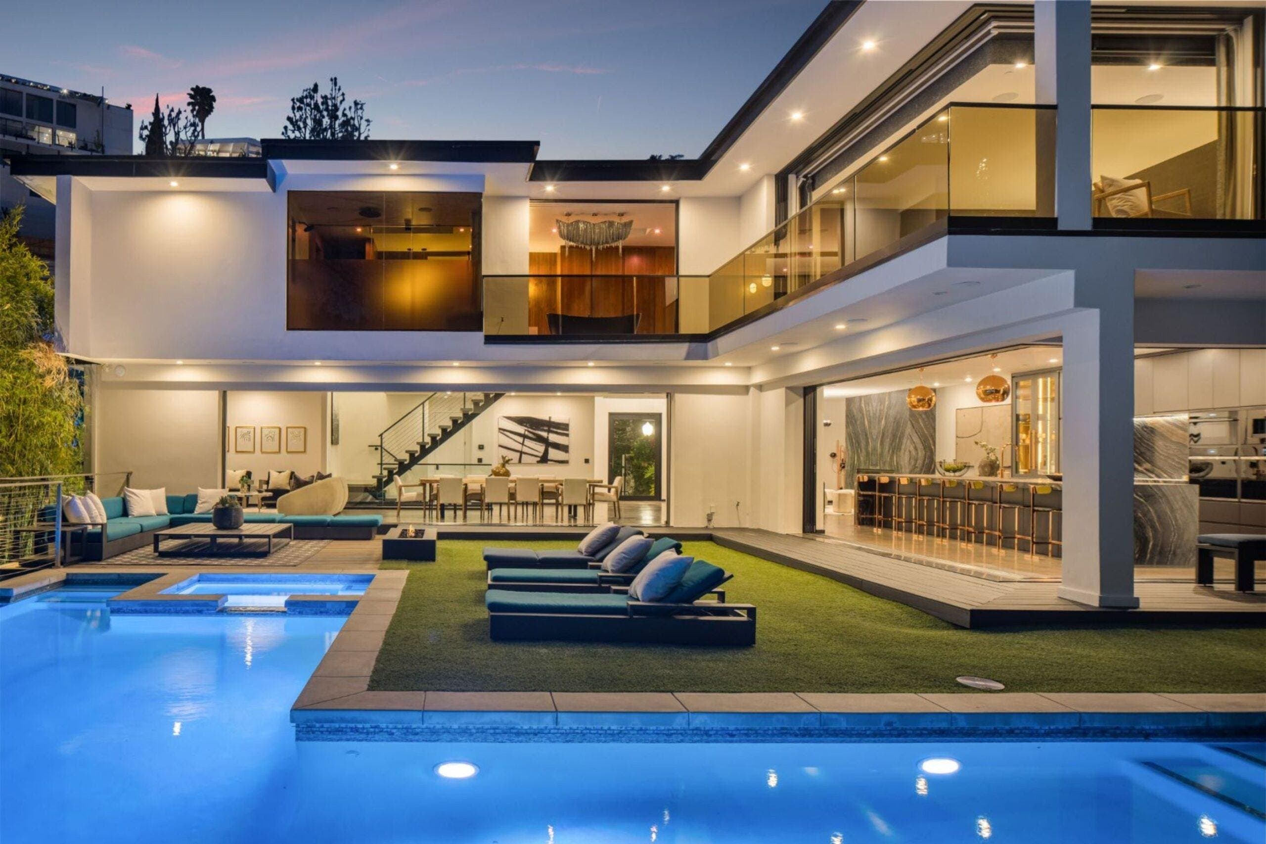 Inside Adam Lambert’s Revamped $7.4 Million Hollywood Hills Hideaway