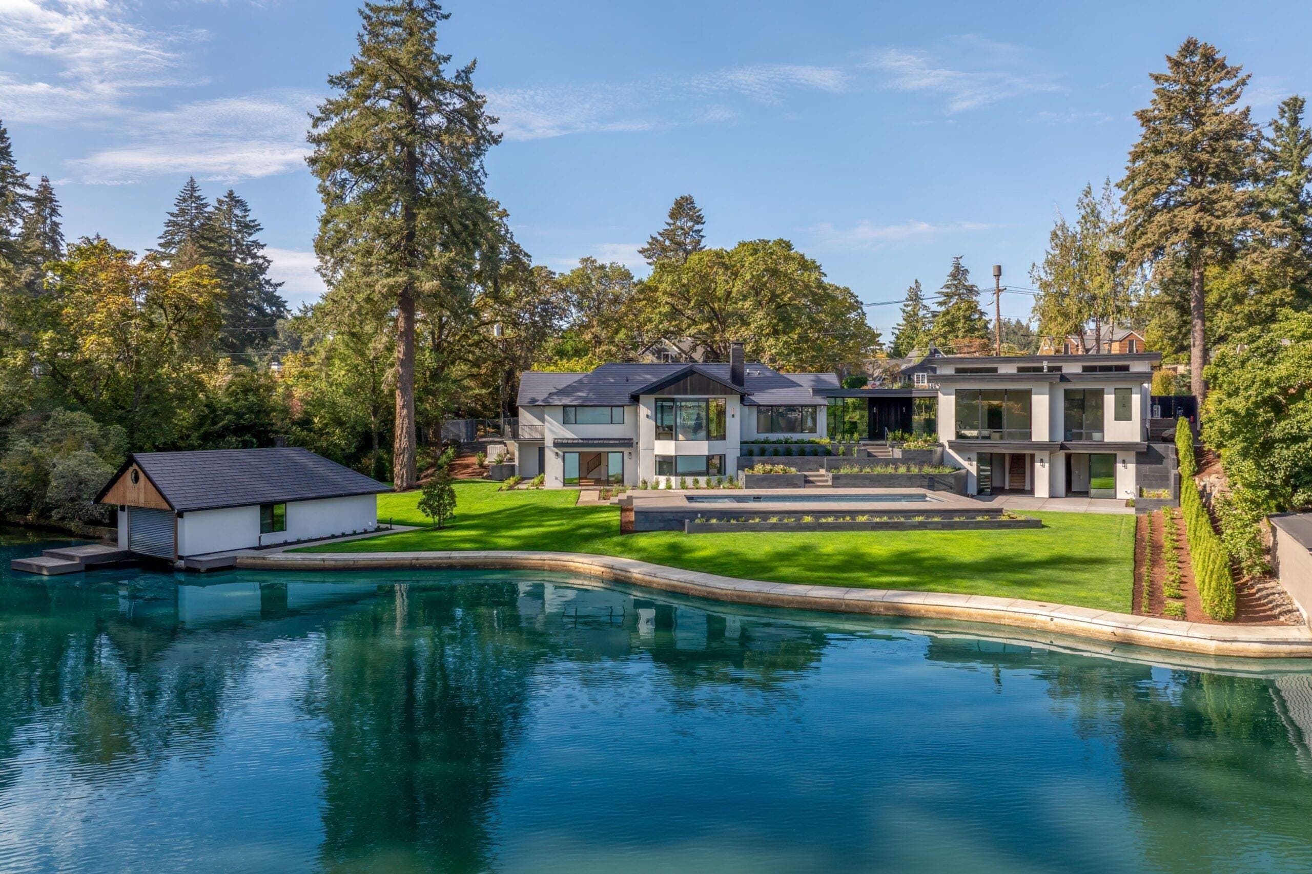 Historic Lake Oswego Home  Returns To Market At $10.4 Million After Artful Revival