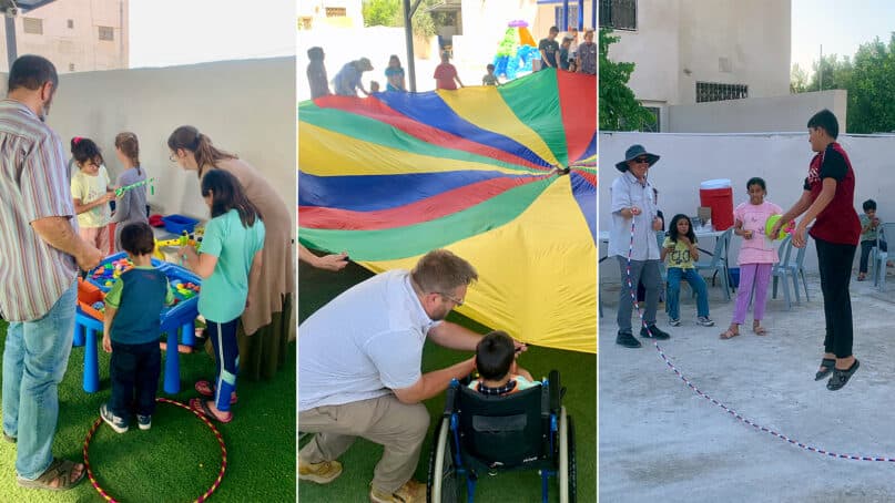 Its move from Bethlehem to Jordan complete, Love Into Action resumes mission to aid disabled