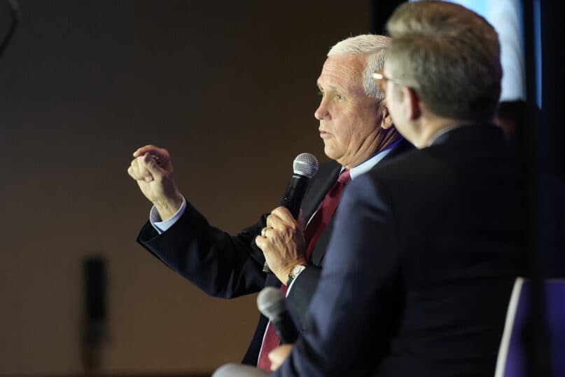 Mike Pence speaks about politics, prayer to Southern Baptists at Indy event