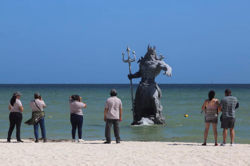 The gods must be angry: Mexico ‘cancels’ statue of Greek god Poseidon after dispute with local deity