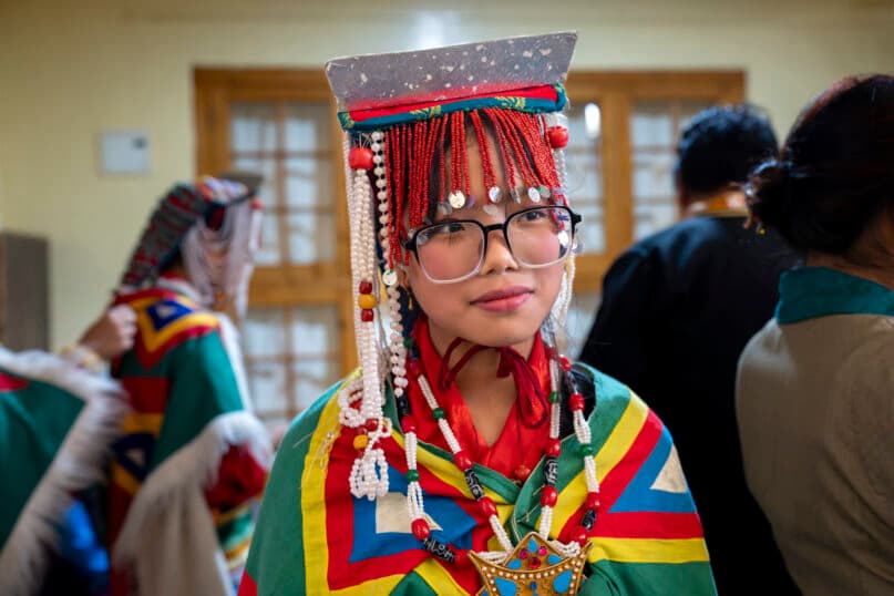 Hundreds of mostly exiled Tibetans celebrate the Dalai Lama’s 89th birthday in India’s Dharamshala