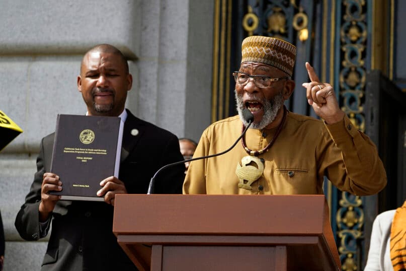 Amos Brown, pastor to Kamala Harris, known for civil rights, reparations activism