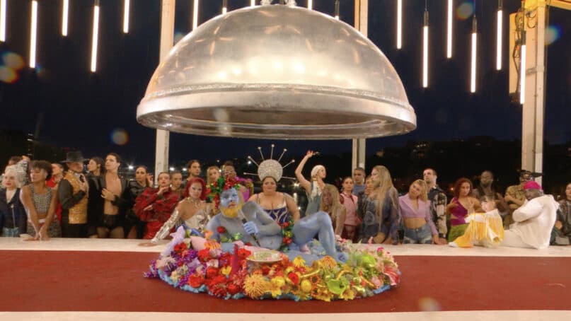 Drag queens shine at Olympics opening, but ‘Last Supper’ tableau draws criticism