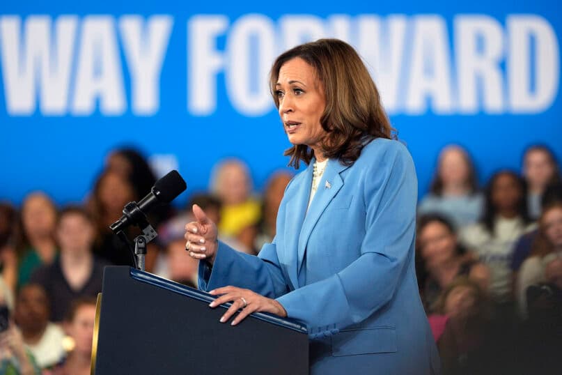Christians, evangelicals rally for Kamala Harris ahead of DNC
