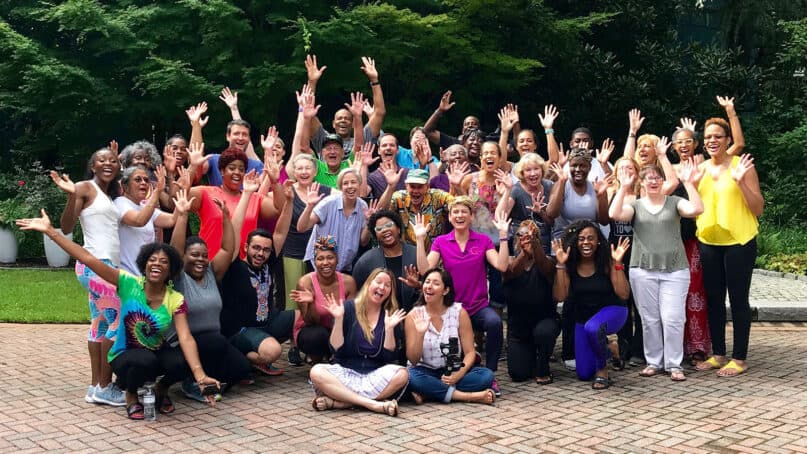 Laughter yoga’s benefits are no laughing matter