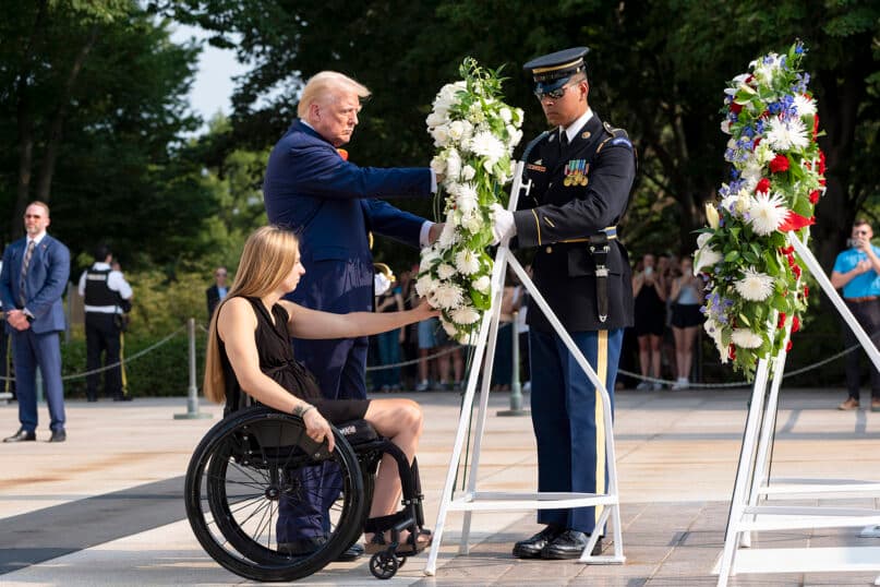 Trump’s Arlington affair harks back to Bill Clinton